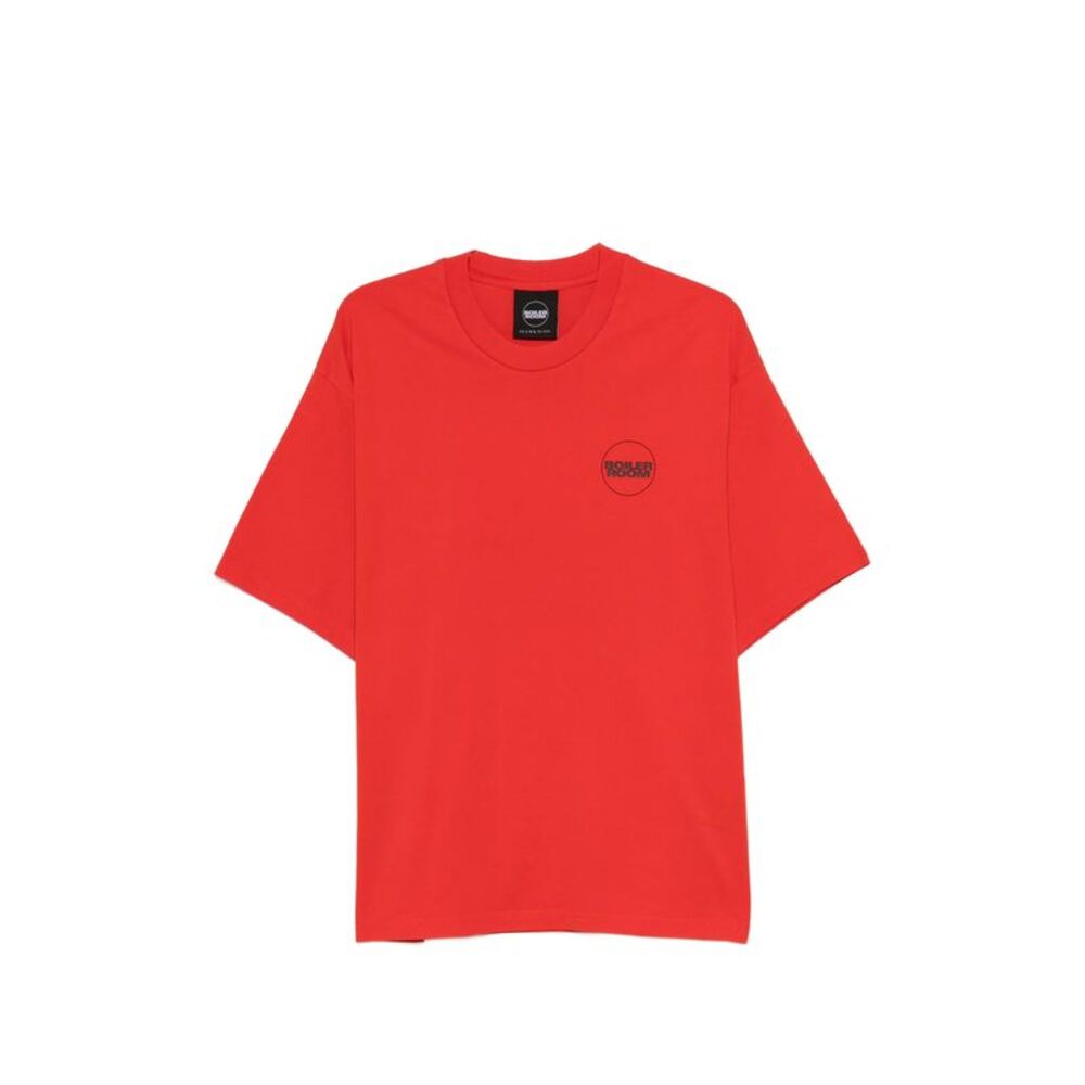 Boiler Room Red T-Shirts & Vests - T-Shirts Men